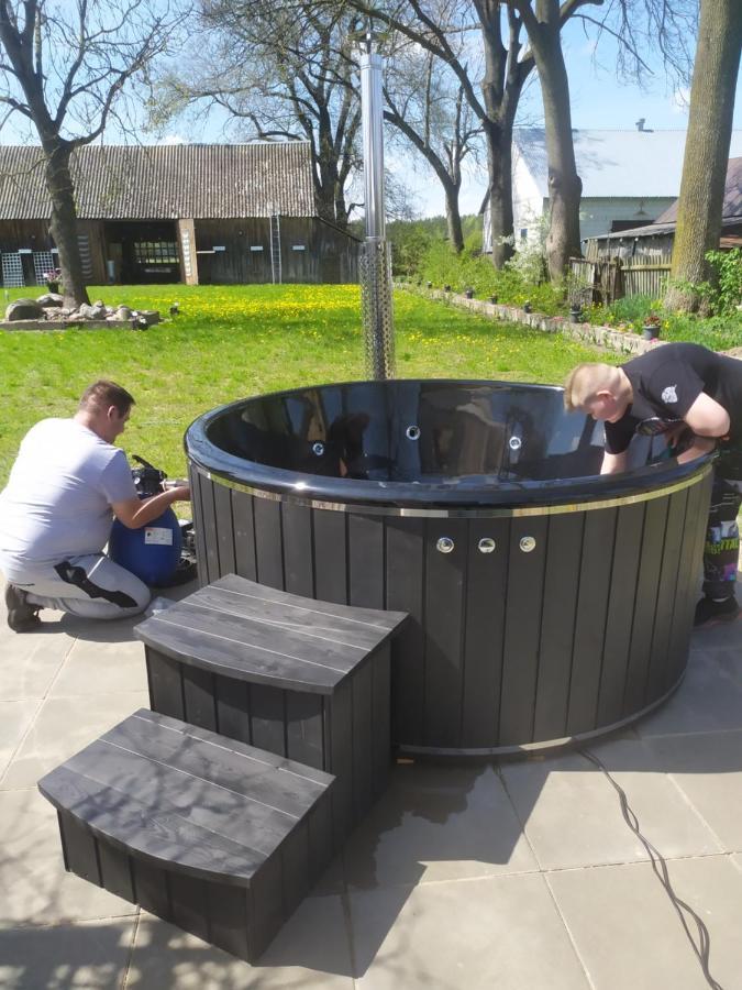Вілла Dom W Malowniczej Wsi Z Imprezowa Stodola Hot Tub Jacuzzi Zakrzewo Zalesie Екстер'єр фото